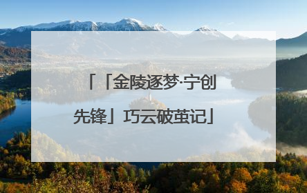 「金陵逐梦·宁创先锋」巧云破茧记