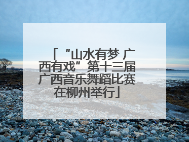 “山水有梦 广西有戏”第十三届广西音乐舞蹈比赛在柳州举行