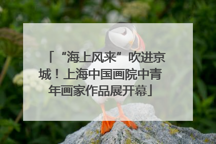 “海上风来”吹进京城！上海中国画院中青年画家作品展开幕