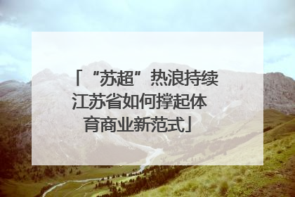 “苏超”热浪持续 江苏省如何撑起体育商业新范式