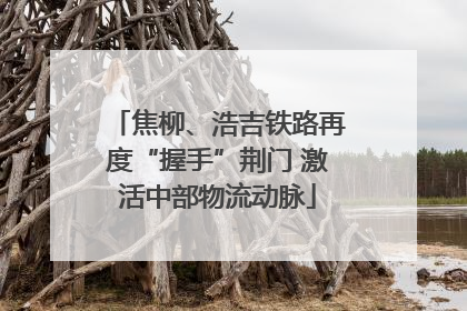 焦柳、浩吉铁路再度“握手”荆门 激活中部物流动脉