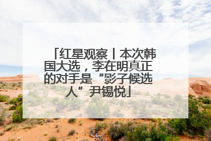 红星观察丨本次韩国大选，李在明真正的对手是“影子候选人”尹锡悦