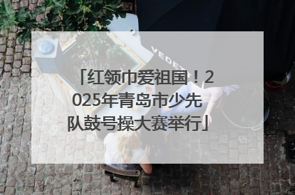 红领巾爱祖国！2025年青岛市少先队鼓号操大赛举行