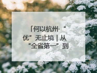 何以杭州·“优”无止境｜从“全省第一”到“未来图景” 余杭加速航行