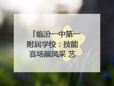 临汾一中第一附属学校：技能赛场展风采 艺体育人谱新篇