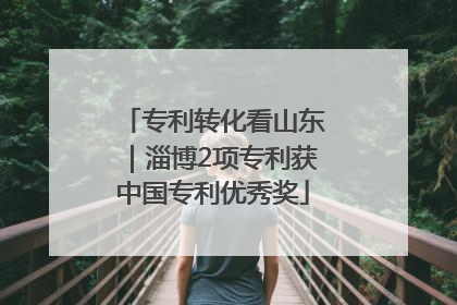 专利转化看山东｜淄博2项专利获中国专利优秀奖