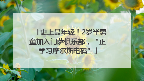 史上最年轻！2岁半男童加入门萨俱乐部，“正学习摩尔斯电码”