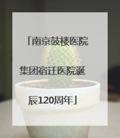 南京鼓楼医院集团宿迁医院诞辰120周年