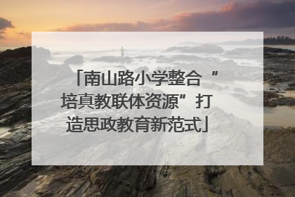 南山路小学整合“培真教联体资源”打造思政教育新范式