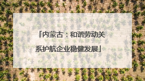 内蒙古：和谐劳动关系护航企业稳健发展