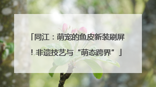 同江：萌宠的鱼皮新装刷屏！非遗技艺与“萌态跨界”