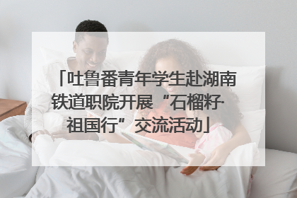 吐鲁番青年学生赴湖南铁道职院开展“石榴籽·祖国行”交流活动