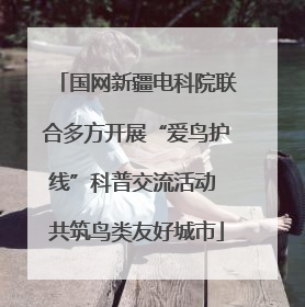 国网新疆电科院联合多方开展“爱鸟护线”科普交流活动 共筑鸟类友好城市