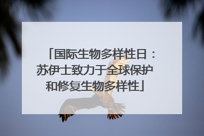 国际生物多样性日：苏伊士致力于全球保护和修复生物多样性