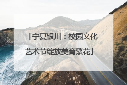 宁夏银川：校园文化艺术节绽放美育繁花