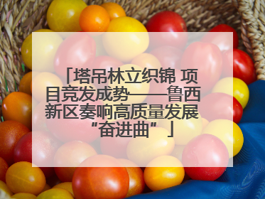 塔吊林立织锦 项目竞发成势——鲁西新区奏响高质量发展“奋进曲”