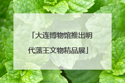 大连博物馆推出明代藩王文物精品展
