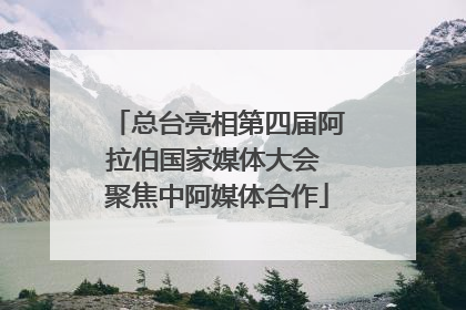总台亮相第四届阿拉伯国家媒体大会 聚焦中阿媒体合作