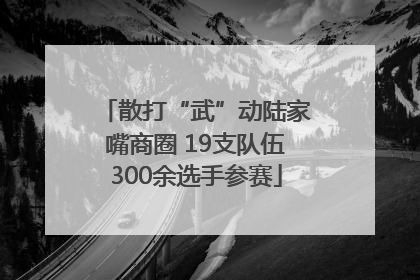 散打“武”动陆家嘴商圈 19支队伍300余选手参赛