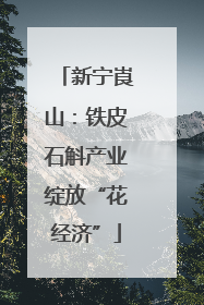 新宁崀山：铁皮石斛产业绽放“花经济”