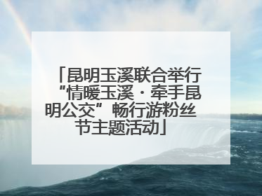 昆明玉溪联合举行“情暖玉溪・牵手昆明公交”畅行游粉丝节主题活动