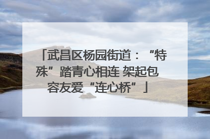 武昌区杨园街道：“特殊”踏青心相连 架起包容友爱“连心桥”
