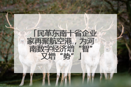 民革东南十省企业家再聚航空港，为河南数字经济增“智”又增“势”