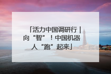 活力中国调研行｜向“智”！中国机器人“跑”起来