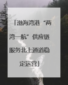 渤海湾港“两湾一航”供应链服务北上通道稳定运营