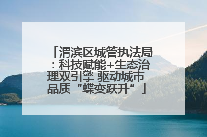 渭滨区城管执法局：科技赋能+生态治理双引擎 驱动城市品质“蝶变跃升”