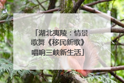 湖北夷陵：情景歌舞《移民新歌》唱响三峡新生活