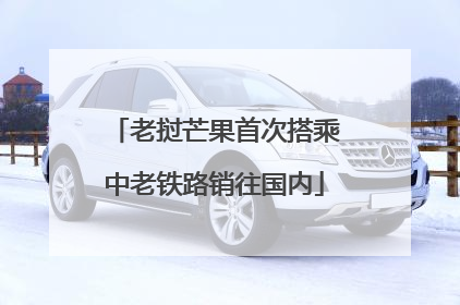 老挝芒果首次搭乘中老铁路销往国内