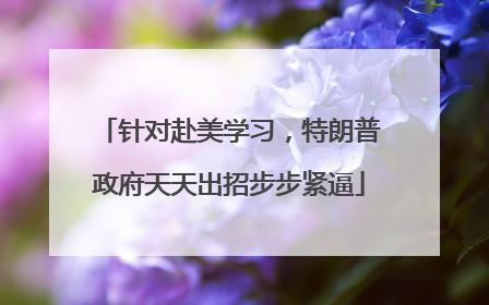 针对赴美学习，特朗普政府天天出招步步紧逼