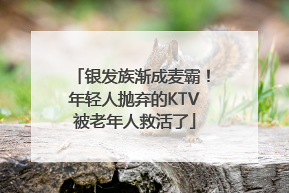 银发族渐成麦霸！年轻人抛弃的KTV被老年人救活了
