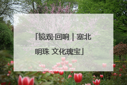 镜观·回响｜塞北明珠 文化瑰宝
