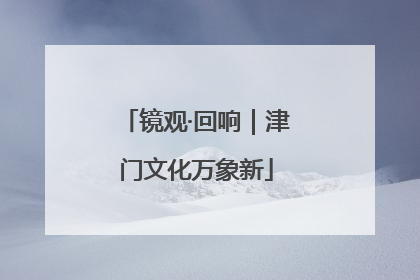 镜观·回响｜津门文化万象新