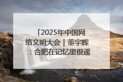 2025年中国网络文明大会｜董宇辉：合肥在记忆里很遥远也很亲切